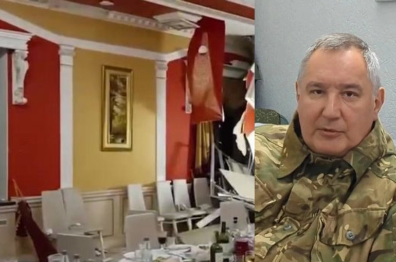 Ուկրաինայի ԶՈՒ-ն գնդակոծել է ռեստորանը, որում Դմիտրի Ռոգոզինը նշում էր տարեդարձը.. բեկորը հեռացնել չի կարելի