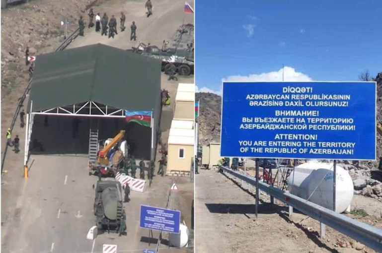 Ադրբեջանը Լաչինի միջանցքում ապօրինաբար տեղադրված անցակետը ներառել է պետական սահմանային անցակետերի շարքում