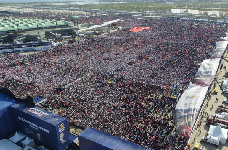 1,7 միլիոն մարդ Էրդողանի հանրահավաքին  է մասնակցել