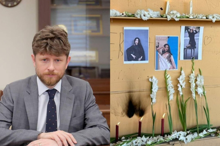 Ֆրանսիայի դեսպանը հարգանքի տուրք է մատուցել Երևանում սպանված տրանս աղջկա հիշատակին