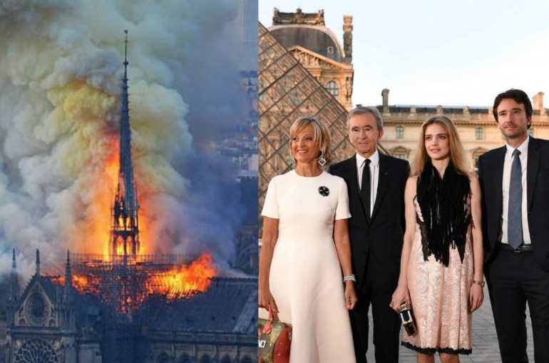 Billionaire Arnault's family and LVMH to donate 200 million euros
